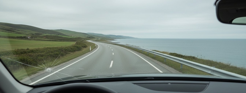 Pensam Forsikring og Bilrude Din Guide til Daekning ved Stenslag og Rudeskift Hero Image 2026